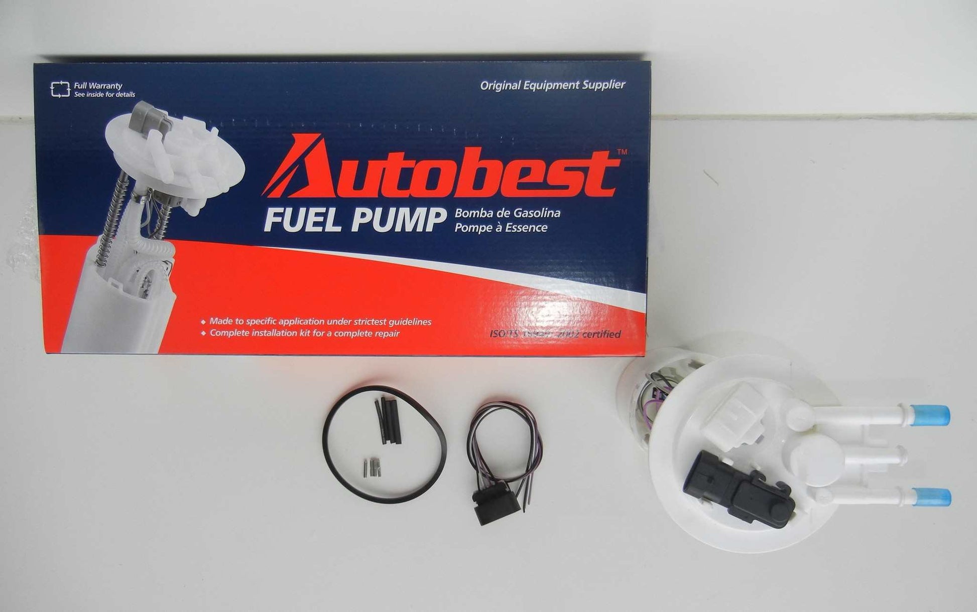 Package View of Fuel Pump Module Assembly AUTOBEST F4732A