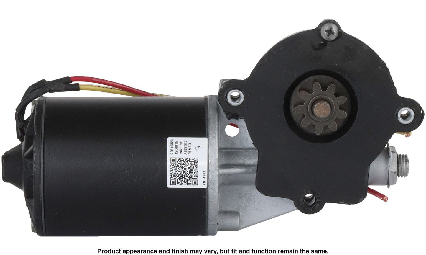 Left View of Front Right Power Window Motor A1 CARDONE 42-31