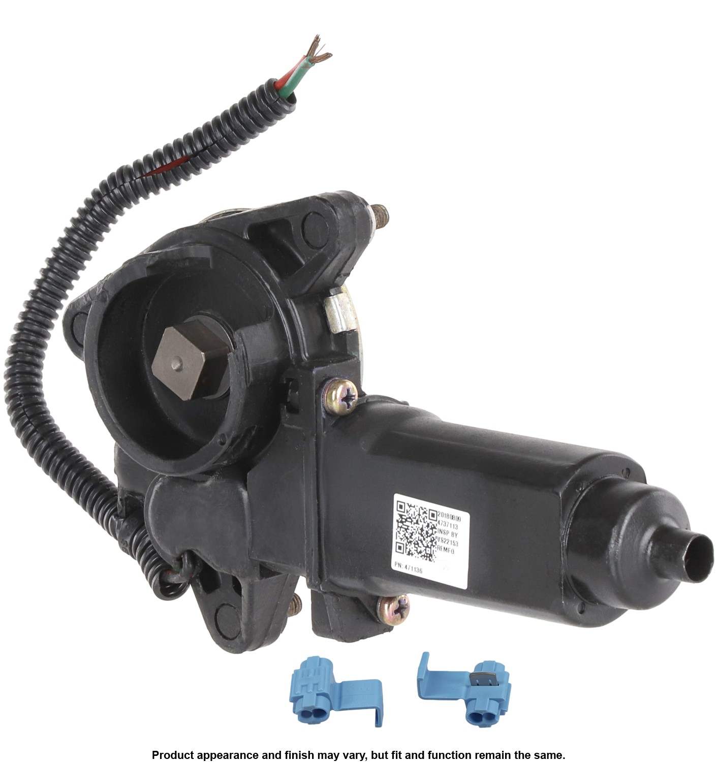 Angle View of Front Left Power Window Motor A1 CARDONE 47-1136