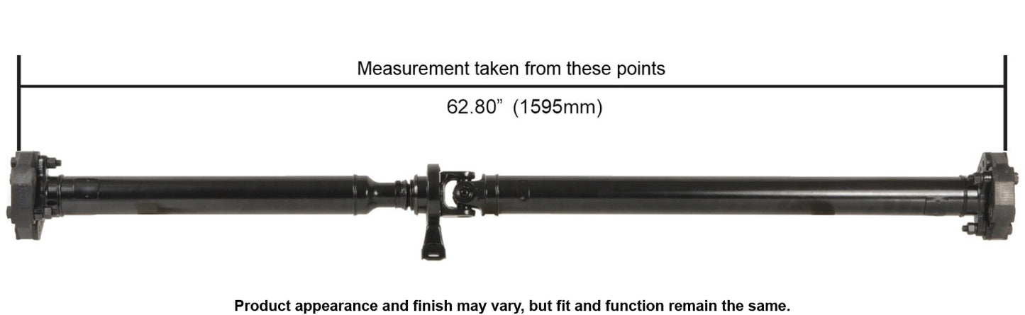 Front View of Rear Drive Shaft A1 CARDONE 65-1002