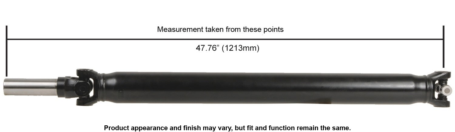 Front View of Rear Drive Shaft A1 CARDONE 65-1008