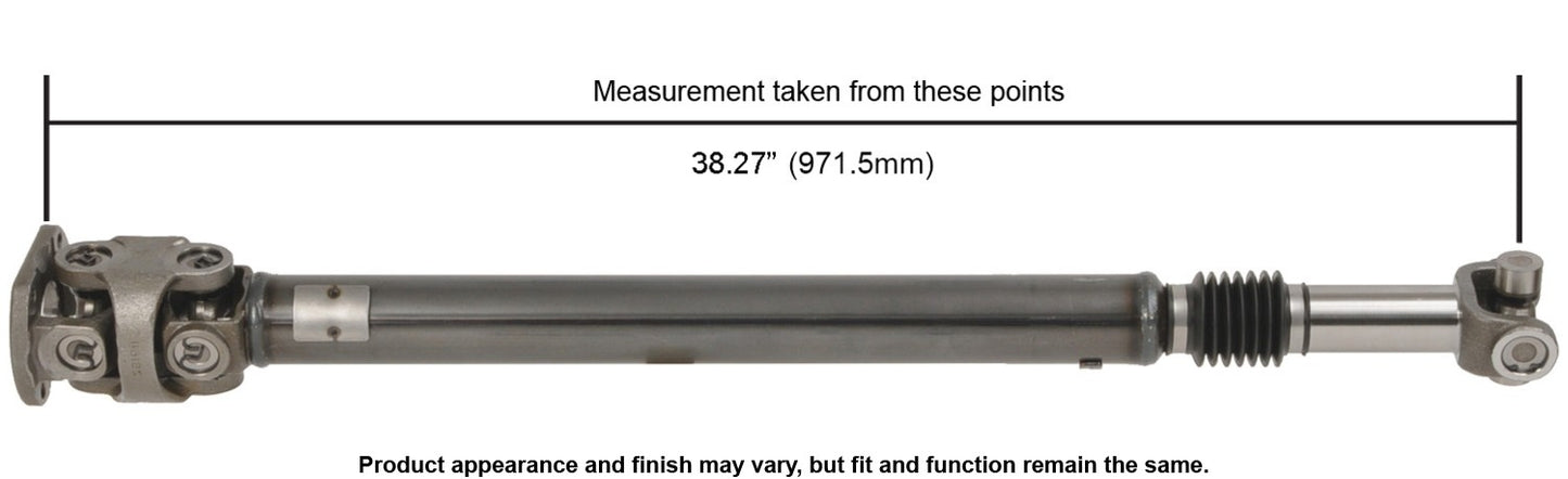 Front View of Front Drive Shaft A1 CARDONE 65-2015