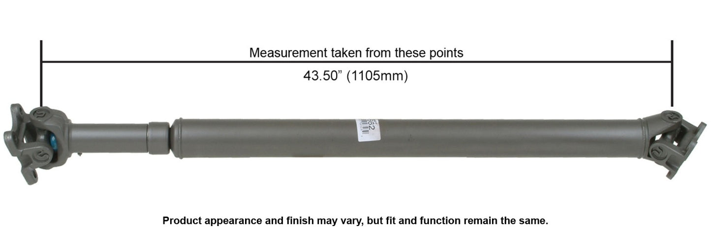 Front View of Rear Drive Shaft A1 CARDONE 65-9662