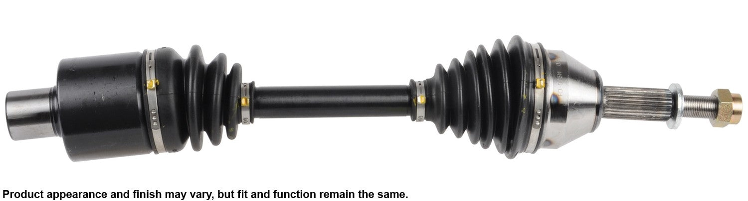 Front View of Front Left CV Axle Assembly A1 CARDONE 66-2156