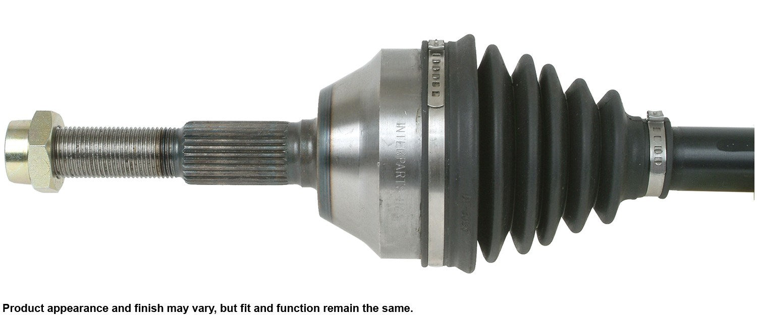 Left View of Front Left CV Axle Assembly A1 CARDONE 66-3351