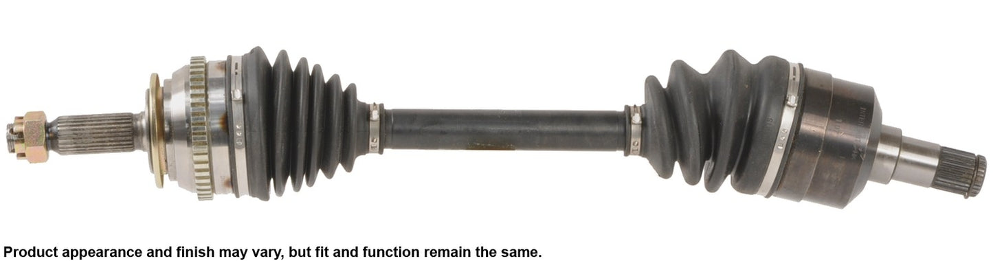 Front View of Front Left CV Axle Assembly A1 CARDONE 66-3383