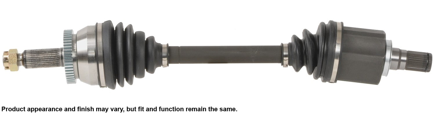 Front View of Front Left CV Axle Assembly A1 CARDONE 66-3541