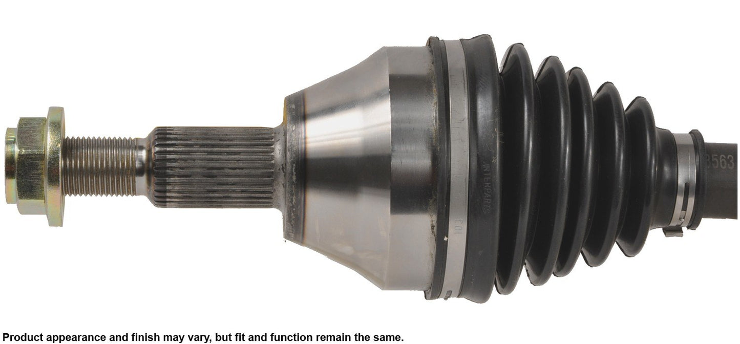 Left View of Front Left CV Axle Assembly A1 CARDONE 66-3563