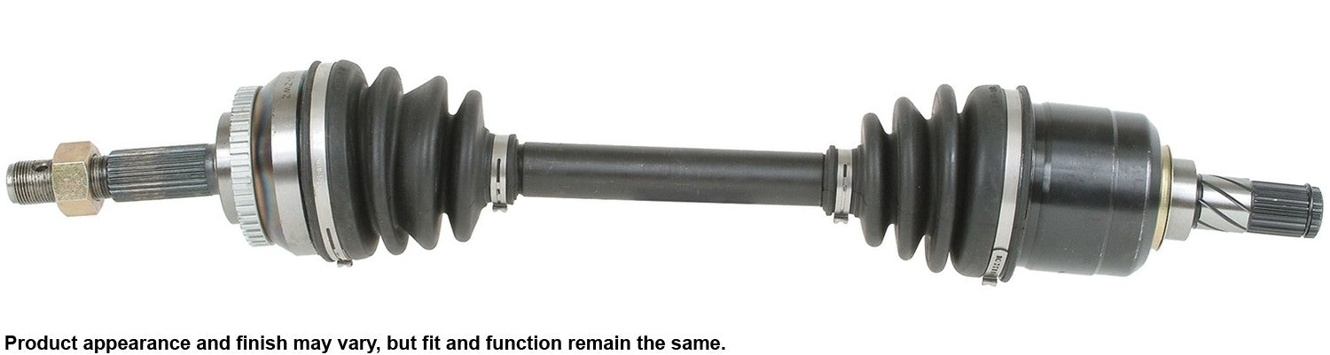 Front View of Front Left CV Axle Assembly A1 CARDONE 66-6163