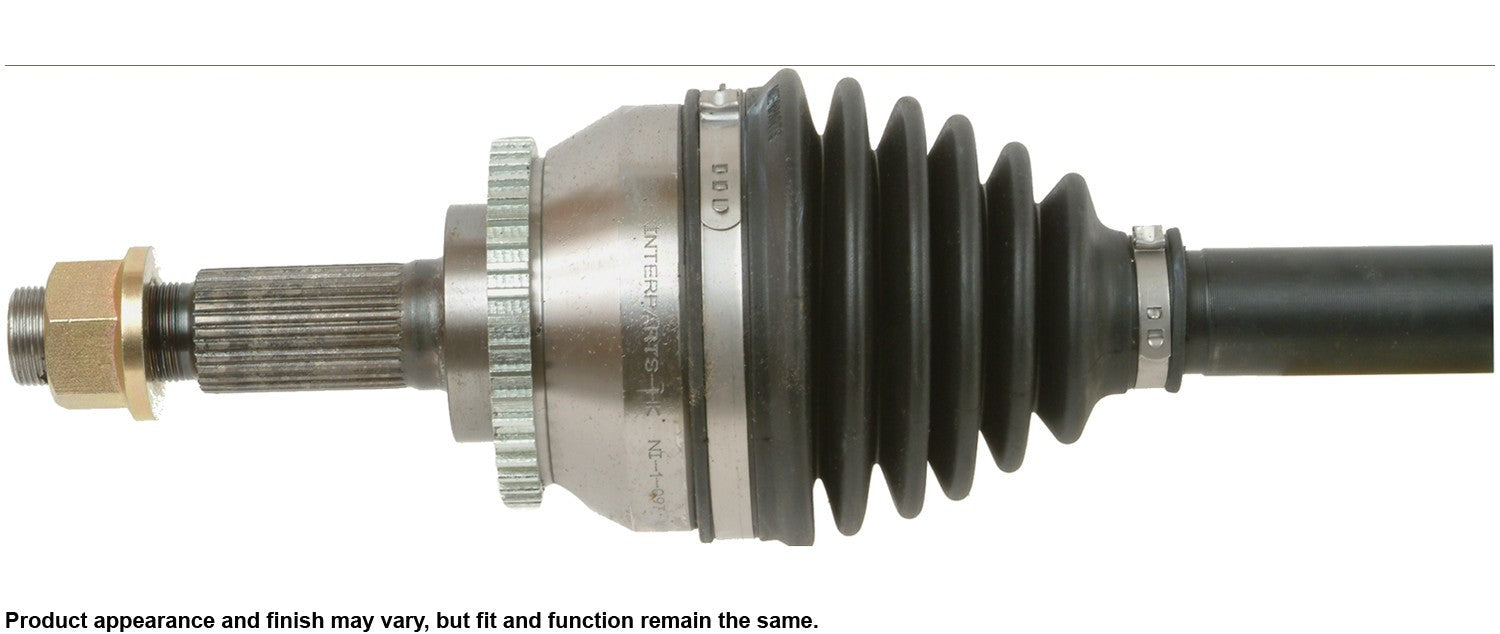 Left View of Front Right CV Axle Assembly A1 CARDONE 66-6211