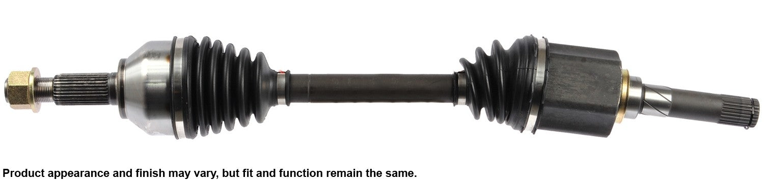 Front View of Front Left CV Axle Assembly A1 CARDONE 66-6285