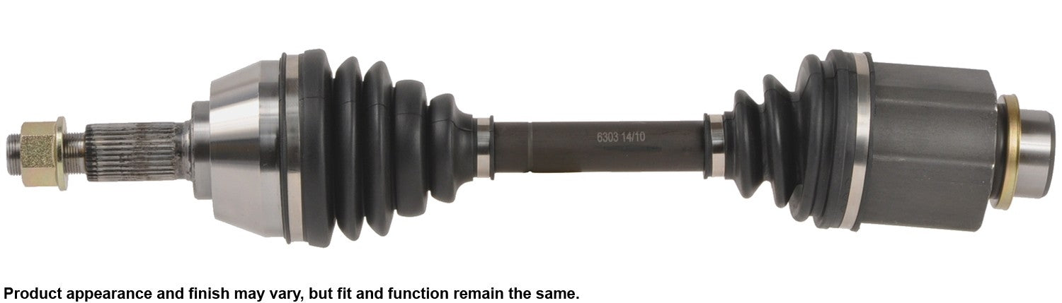 Front View of Front Right CV Axle Assembly A1 CARDONE 66-6303