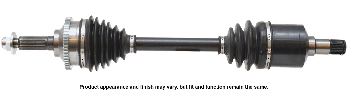 Front View of Front Left CV Axle Assembly A1 CARDONE 66-8128