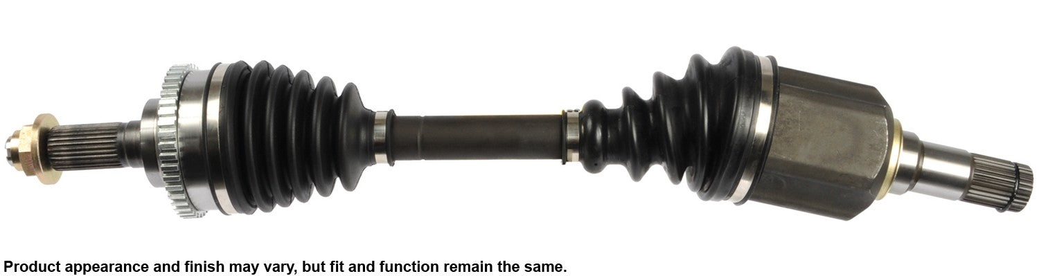 Front View of Front Left CV Axle Assembly A1 CARDONE 66-8145