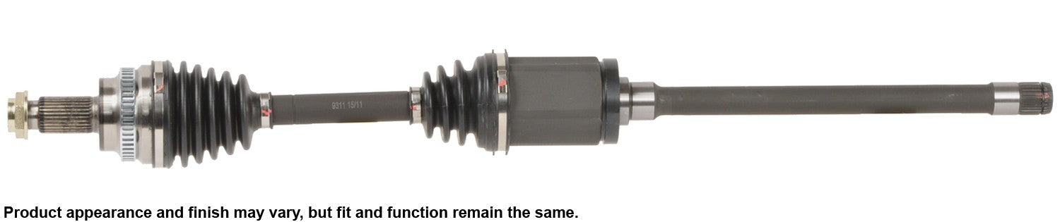 Front View of Front Right CV Axle Assembly A1 CARDONE 66-9311