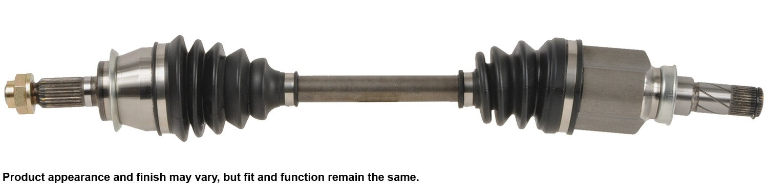 Front View of Front Left CV Axle Assembly A1 CARDONE 66-9612