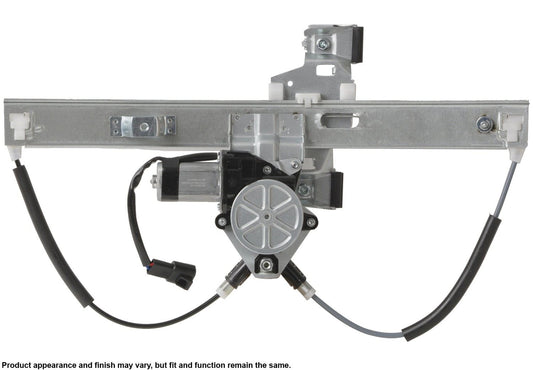 Back View of Rear Left Power Window Motor and Regulator Assembly A1 CARDONE 82-1037AR