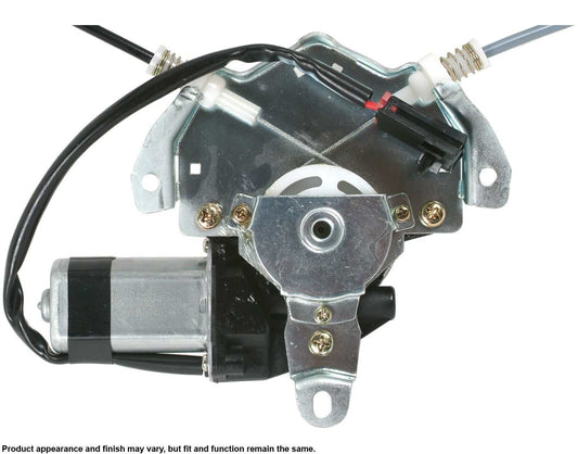 Back View of Front Left Power Window Motor and Regulator Assembly A1 CARDONE 82-1349AR