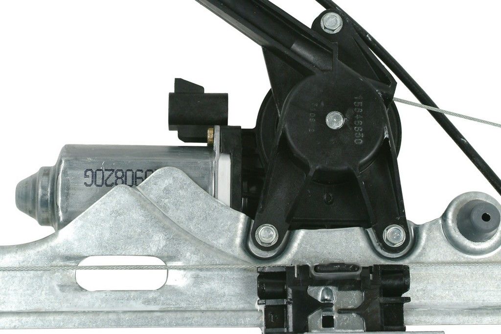 Left View of Front Right Power Window Motor and Regulator Assembly A1 CARDONE 82-179AR