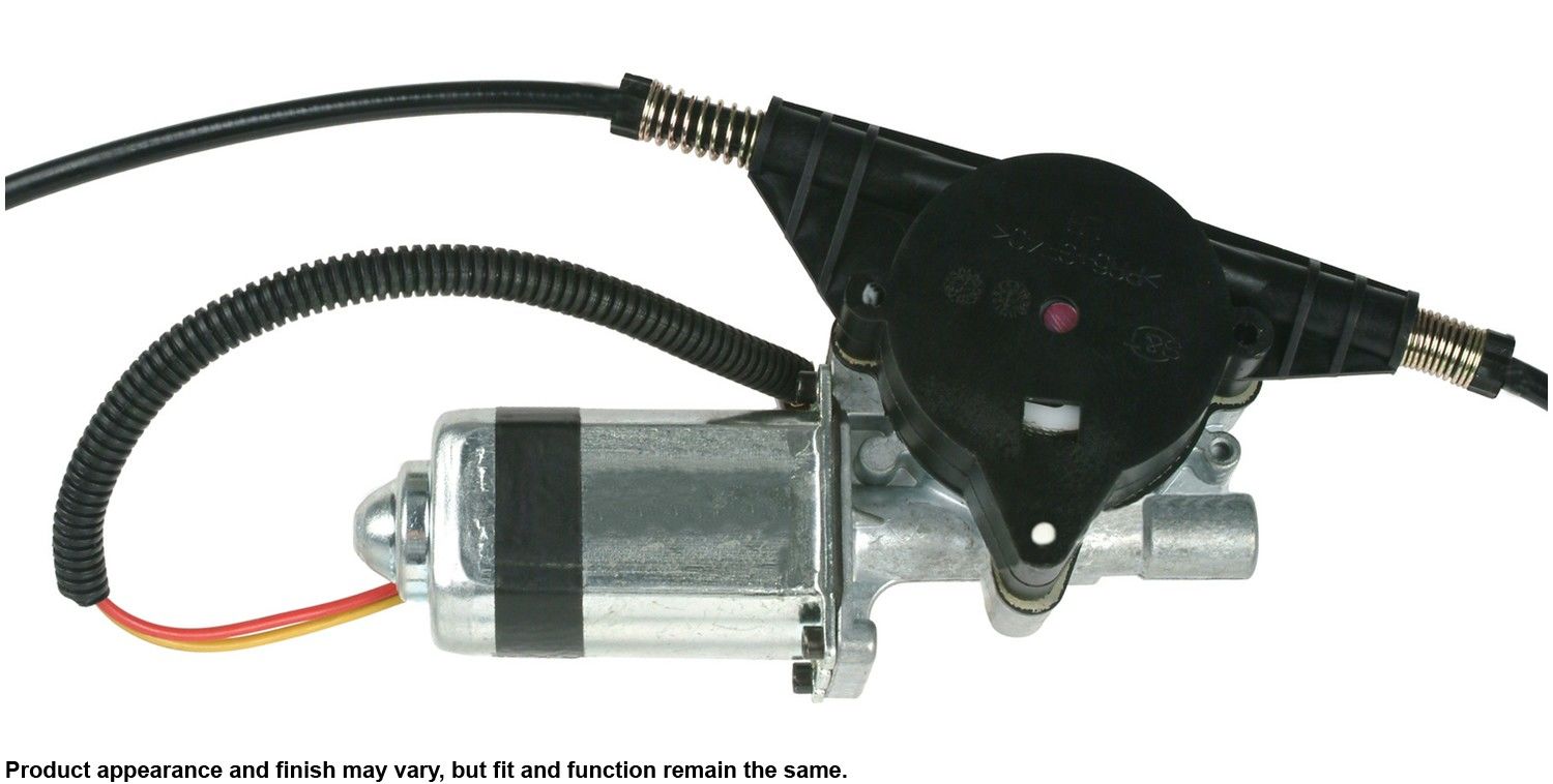 Left View of Rear Left Power Window Motor and Regulator Assembly A1 CARDONE 82-382ER