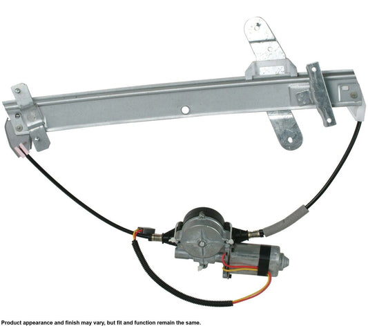 Back View of Front Right Power Window Motor and Regulator Assembly A1 CARDONE 82-383AR