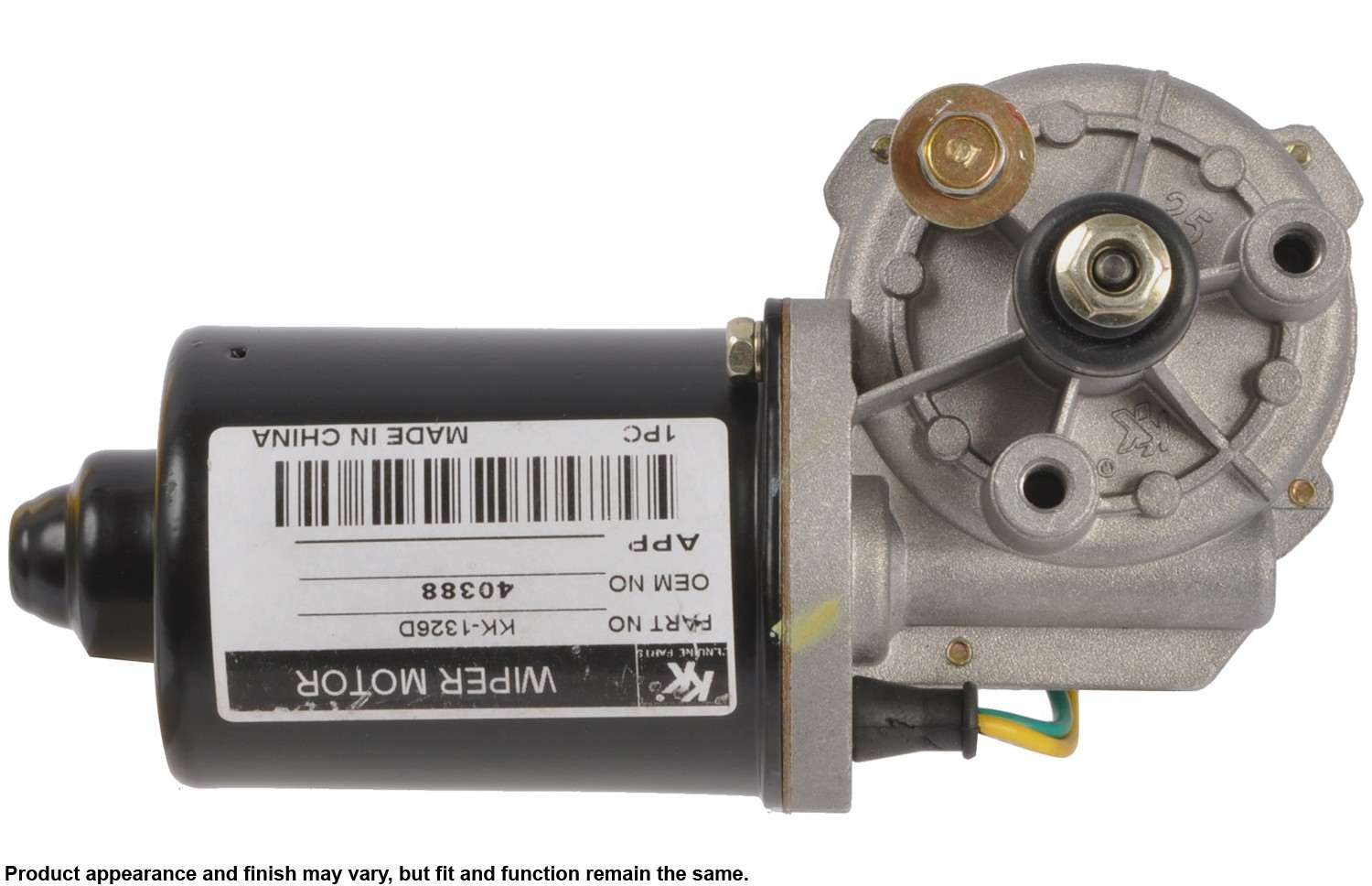 Front View of Front Windshield Wiper Motor A1 CARDONE 85-388