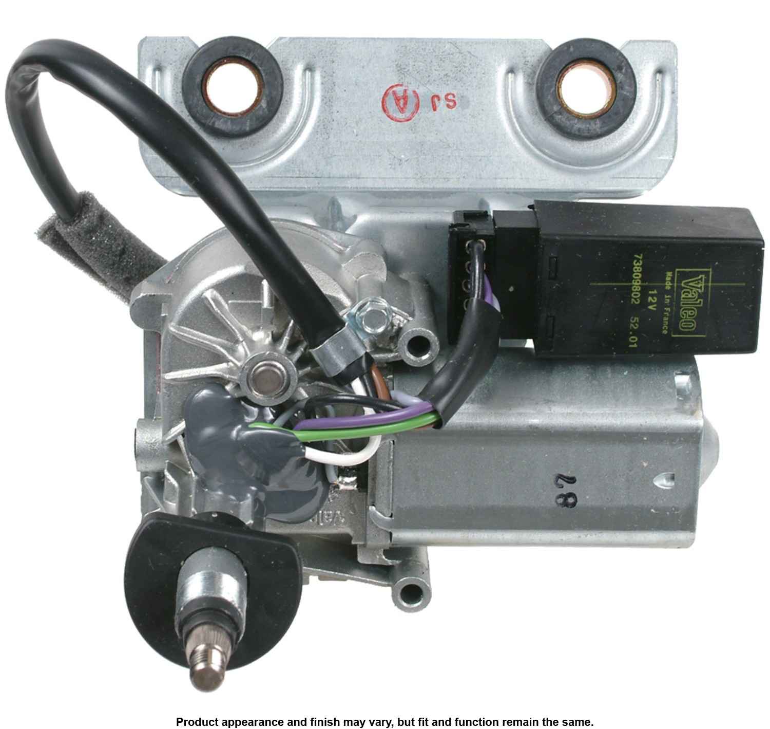 Front View of Rear Windshield Wiper Motor A1 CARDONE 85-444