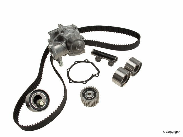 Top View of Engine Timing Belt Kit with Water Pump AISIN TKF003