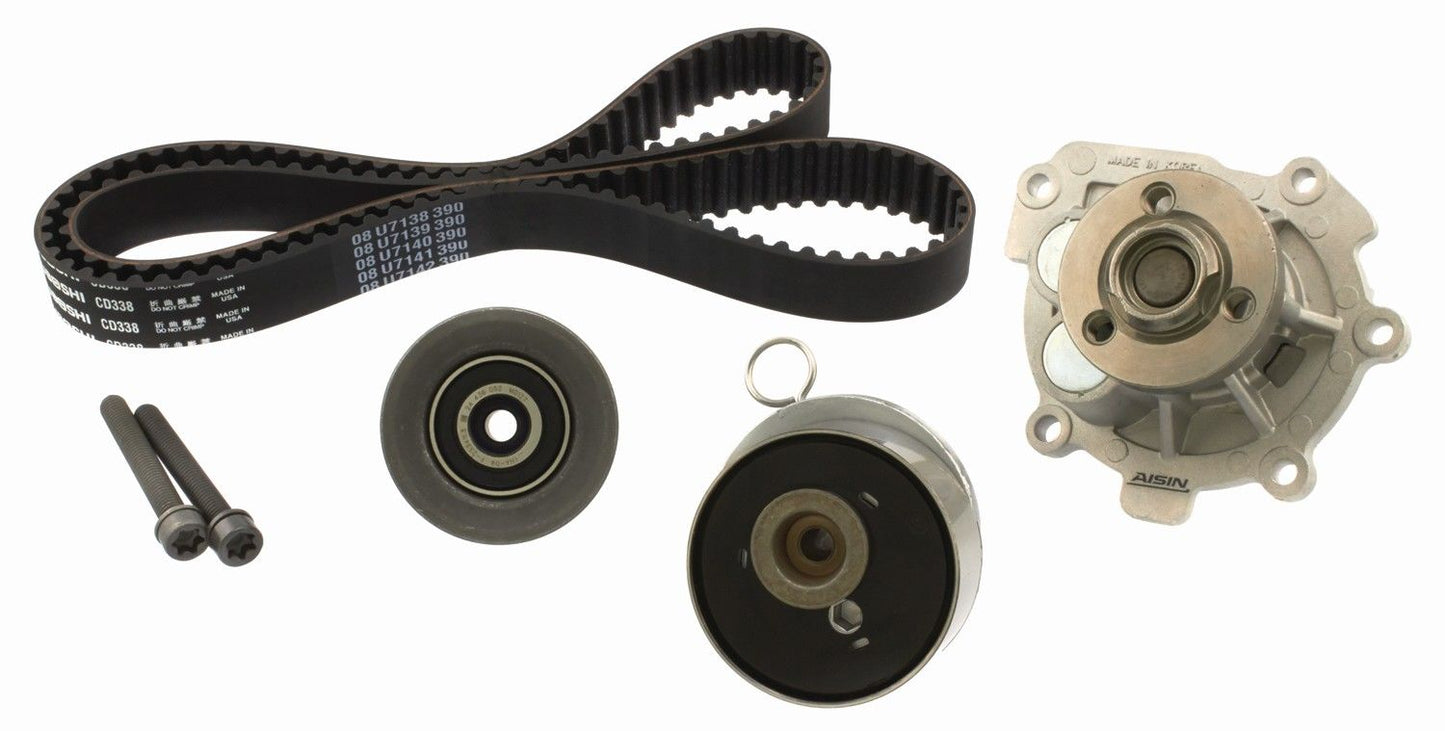 Kit View of Engine Timing Belt Kit with Water Pump AISIN TKGM002