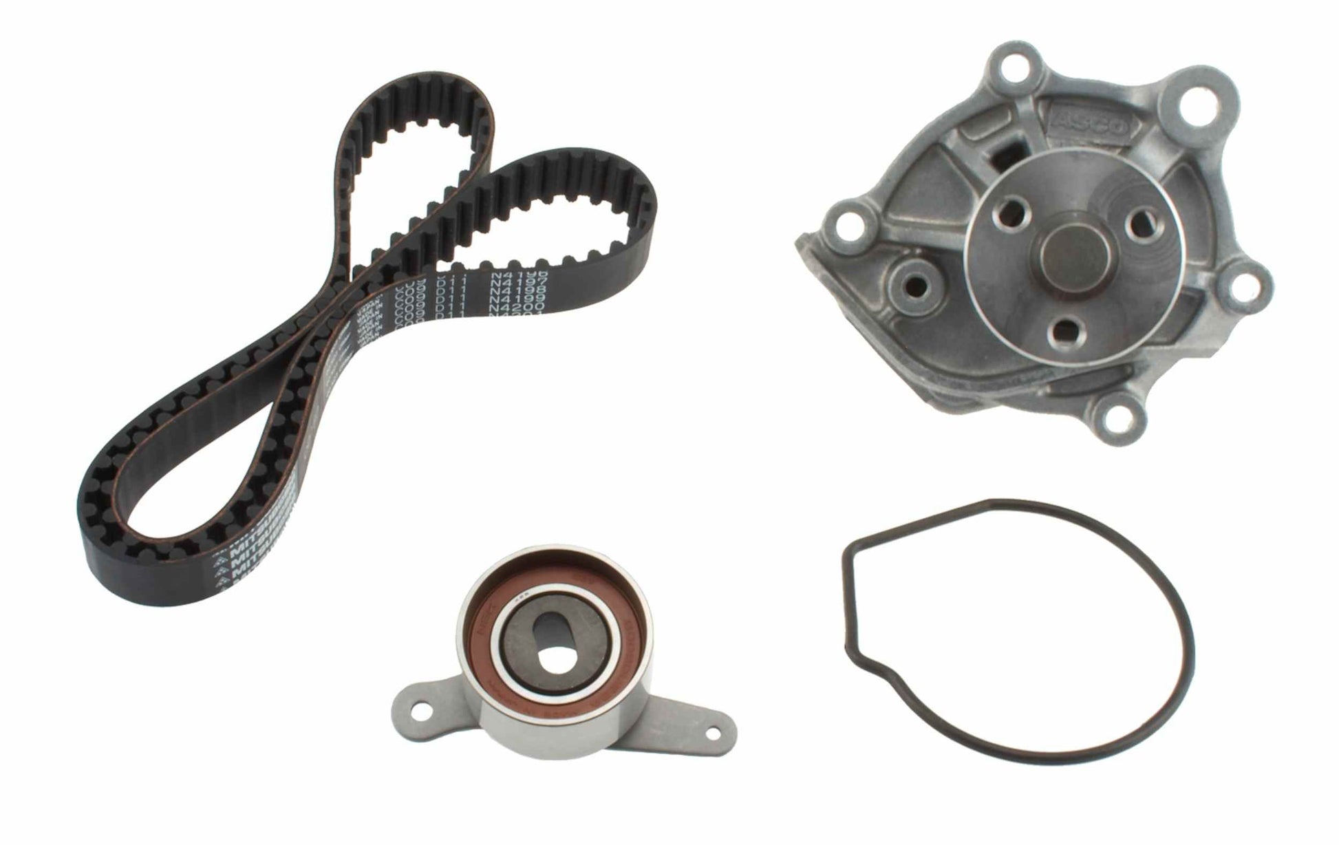 Front View of Engine Timing Belt Kit with Water Pump AISIN TKH004