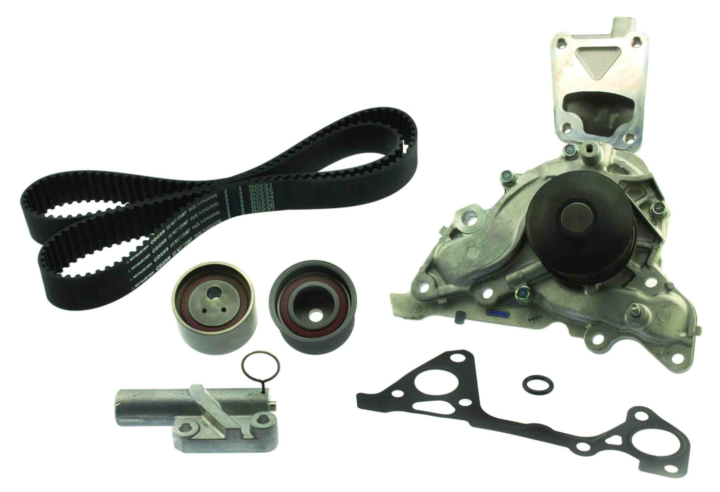 Front View of Engine Timing Belt Kit with Water Pump AISIN TKM007