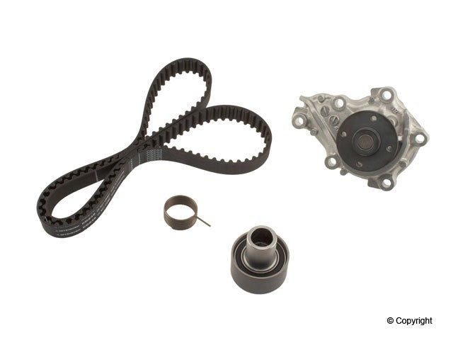 Top View of Engine Timing Belt Kit with Water Pump AISIN TKN002