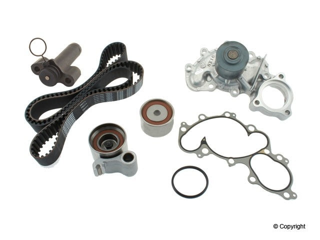 Top View of Engine Timing Belt Kit with Water Pump AISIN TKT007