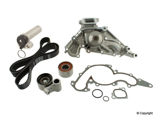 Top View of Engine Timing Belt Kit with Water Pump AISIN TKT021