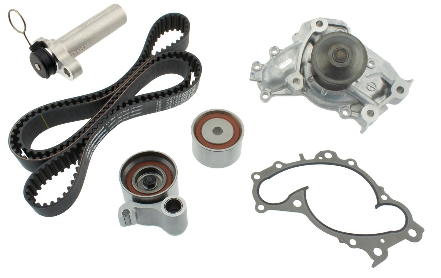 Front View of Engine Timing Belt Kit with Water Pump AISIN TKT024