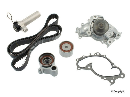 Top View of Engine Timing Belt Kit with Water Pump AISIN TKT024