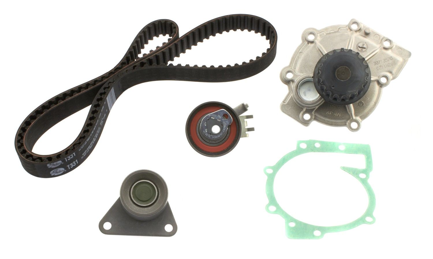 Kit View of Engine Timing Belt Kit with Water Pump AISIN TKV001