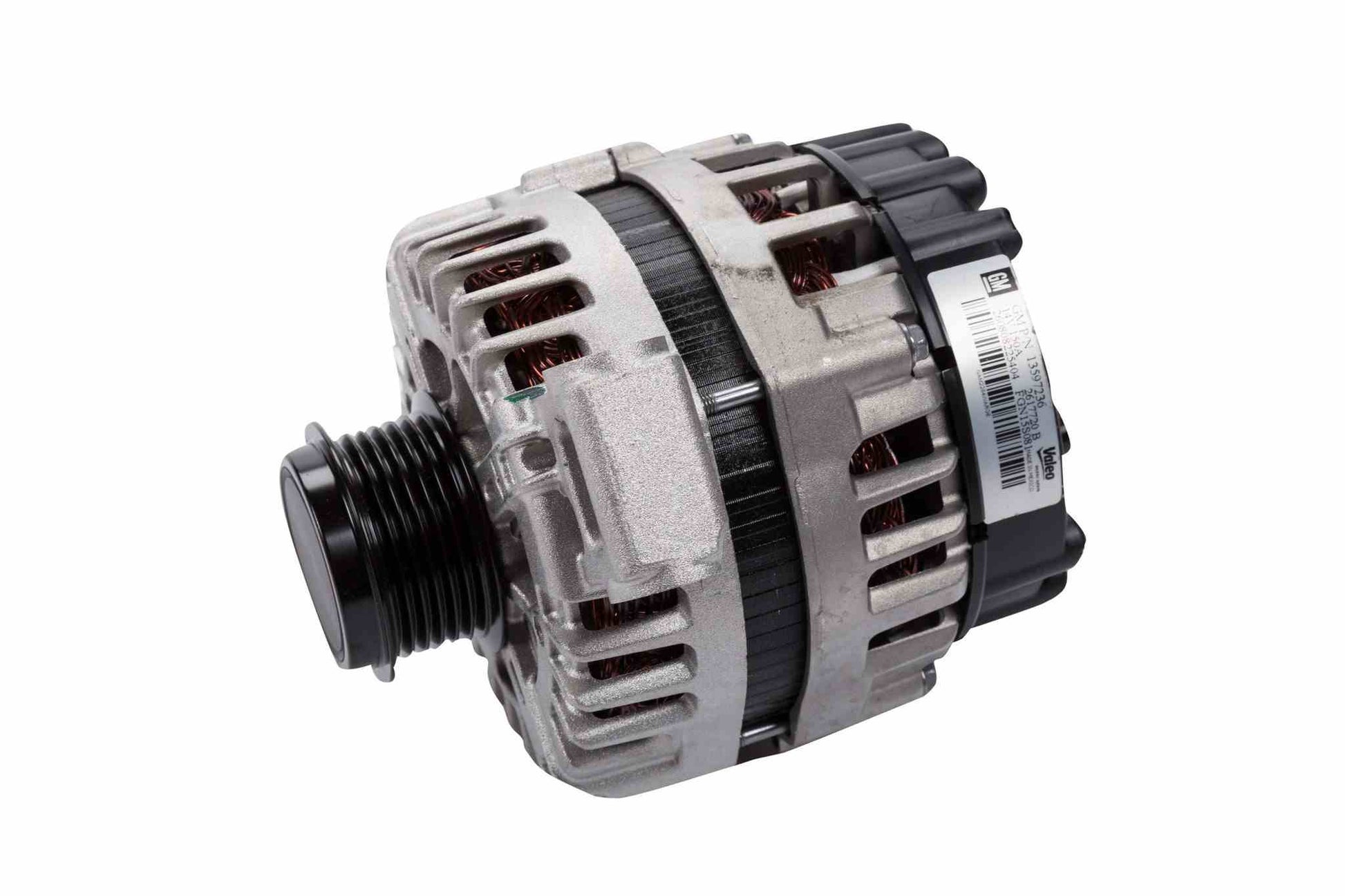 Front View of Alternator AC DELCO 13597236