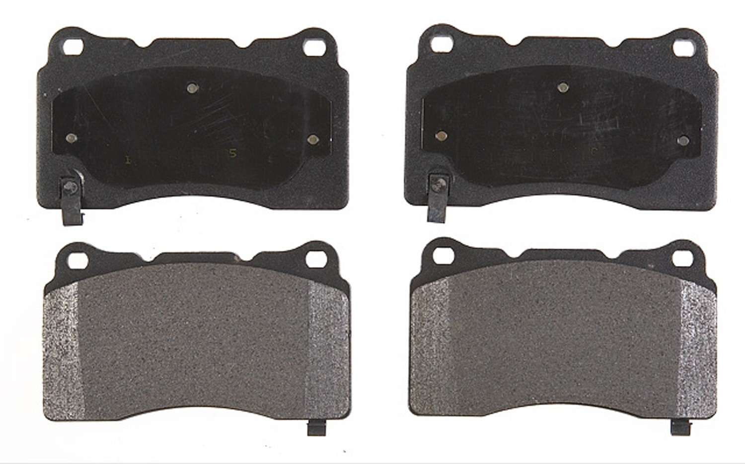 Front View of Brake Pad AC DELCO 14D1050M