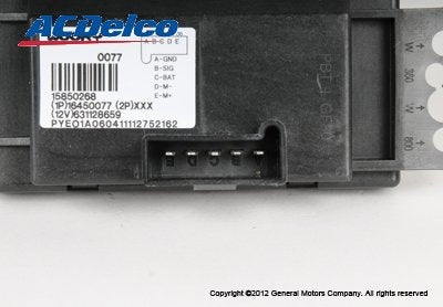 Angle View of HVAC Blower Motor Resistor AC DELCO 15-81727