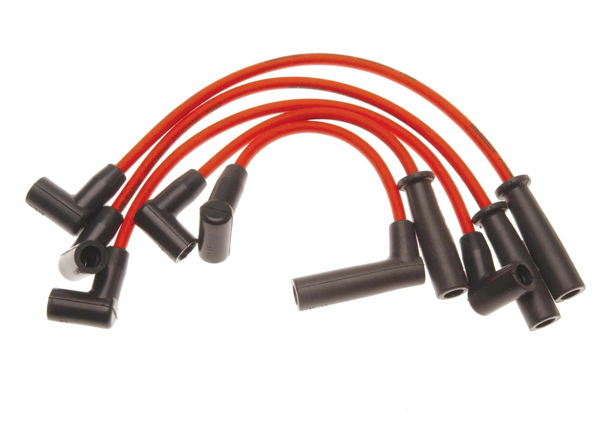 Front View of Spark Plug Wire Set AC DELCO 16-804D