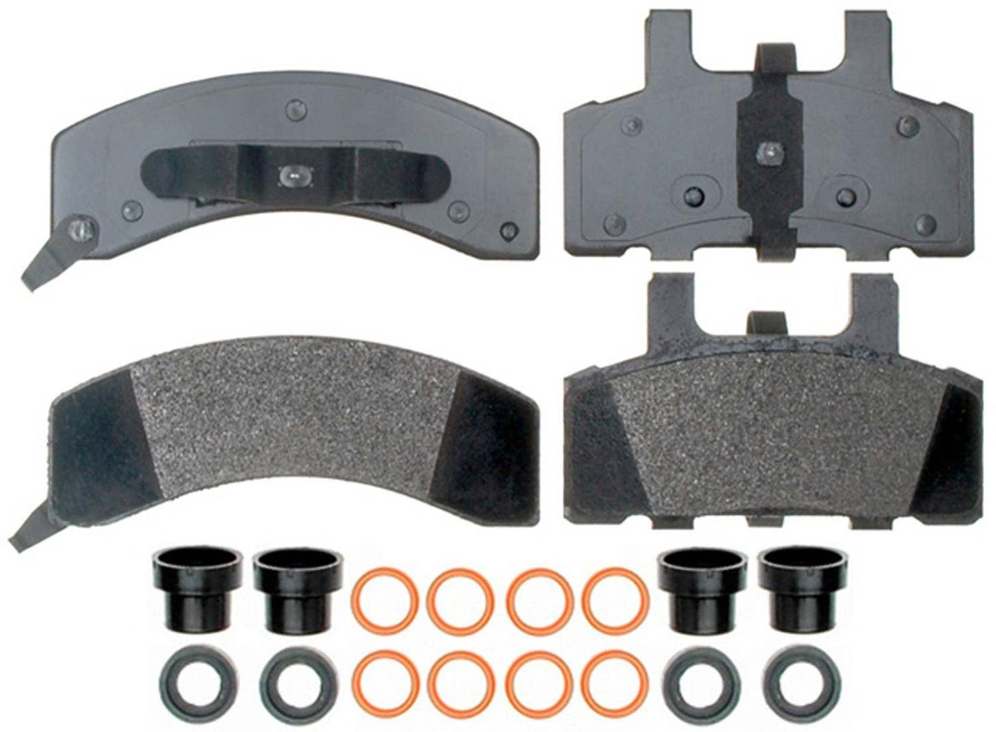 Front View of Brake Pad AC DELCO 17D369MH