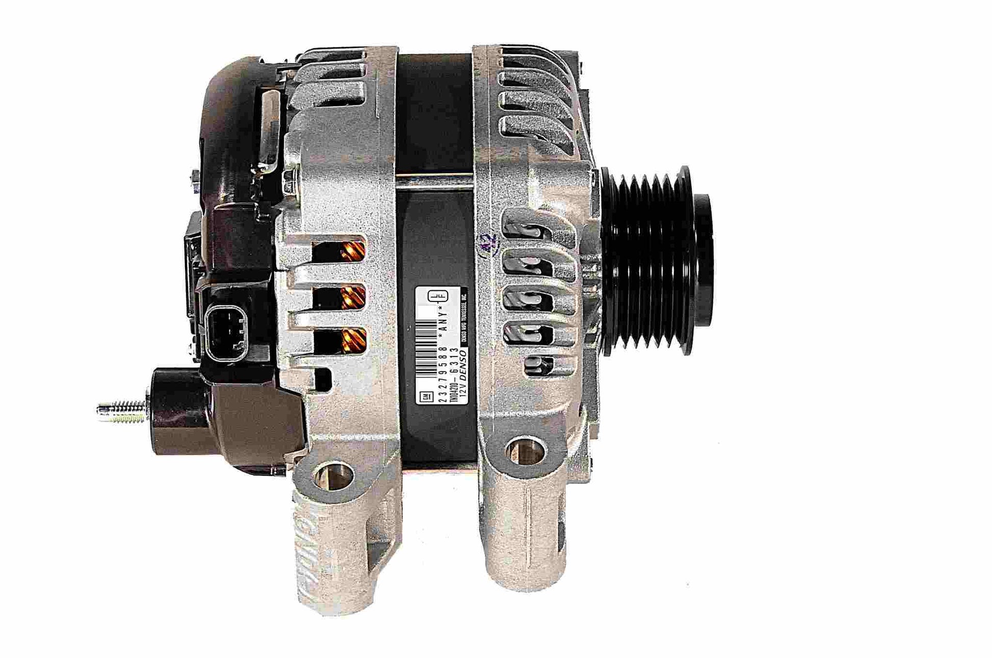 Front View of Alternator AC DELCO 23279588