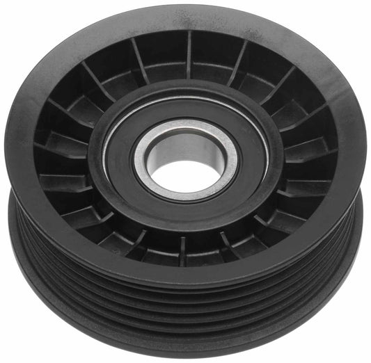 Front View of Flanged Idler Pulley AC DELCO 38009