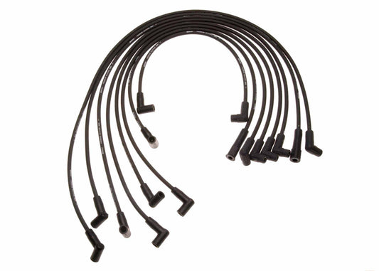 Front View of Spark Plug Wire Set AC DELCO 608E