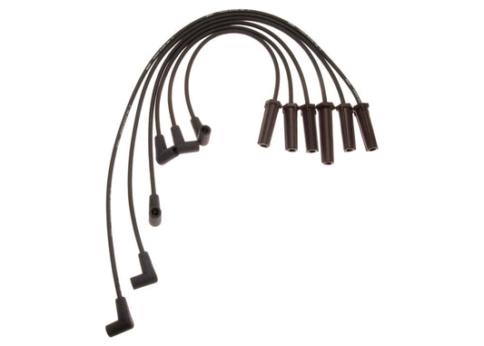 Front View of Spark Plug Wire Set AC DELCO 726C