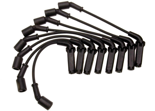 Front View of Spark Plug Wire Set AC DELCO 748FF