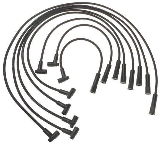 Front View of Spark Plug Wire Set AC DELCO 9188T