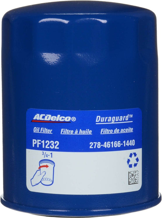 Front View of Engine Oil Filter AC DELCO PF1232