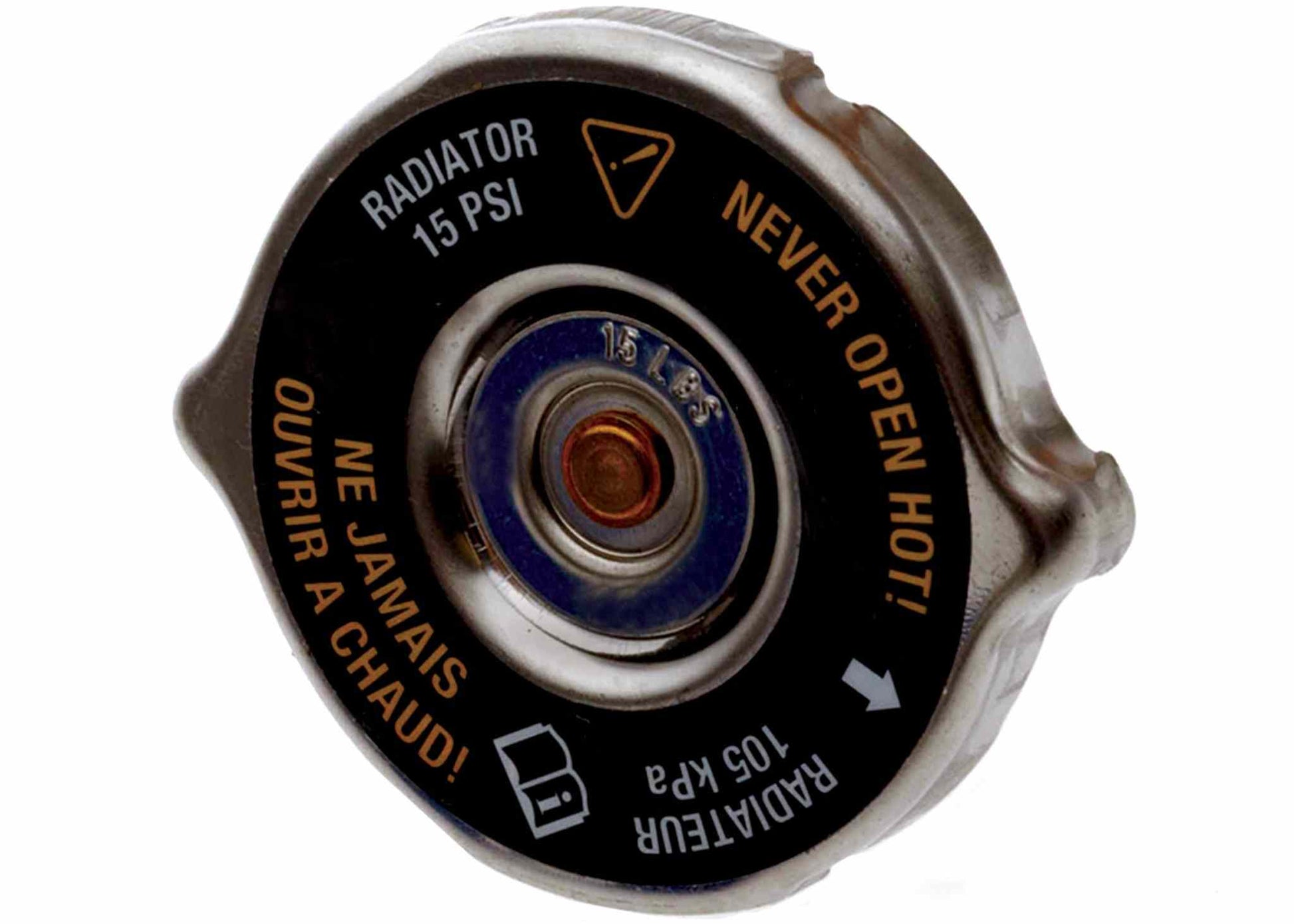 Front View of Radiator Cap AC DELCO RC96